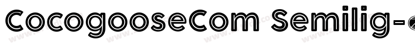 CocogooseCom Semilig字体转换